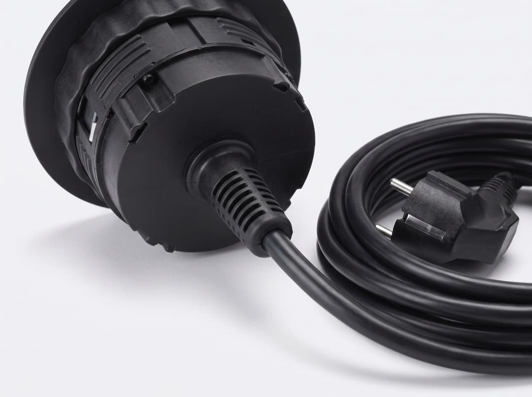 Inbouw powerbox Ø6 cm — Meteen aan te sluiten