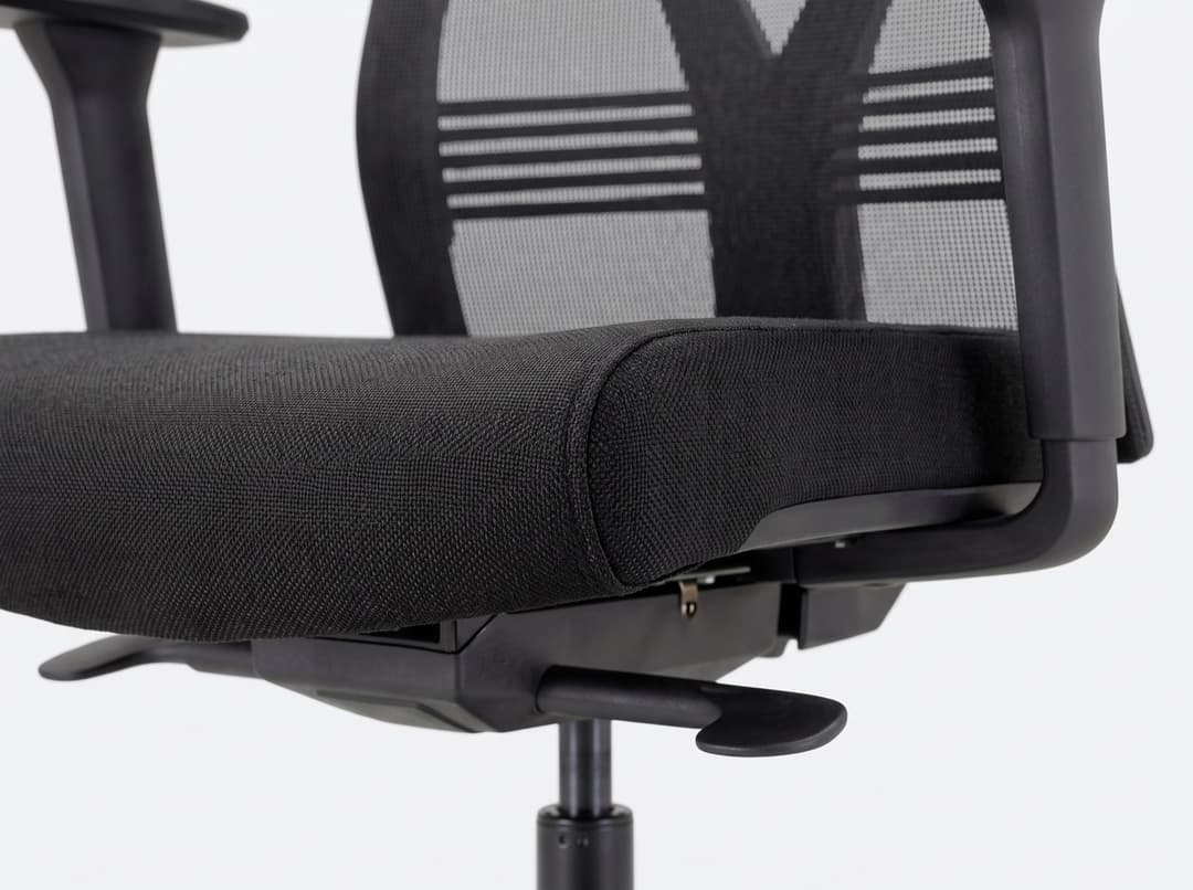 Ergonomische bureaustoel Base OS1 — De zitting