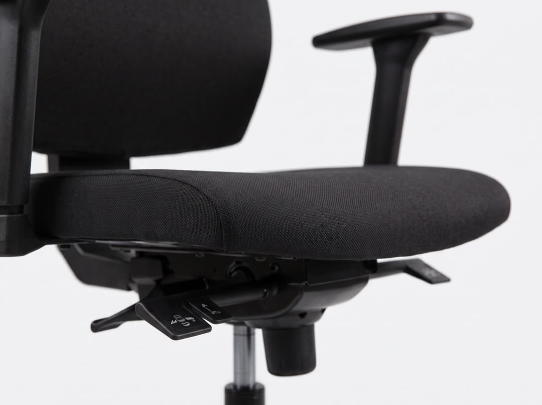 Ergonomische bureaustoel Base OS2 — De zitting