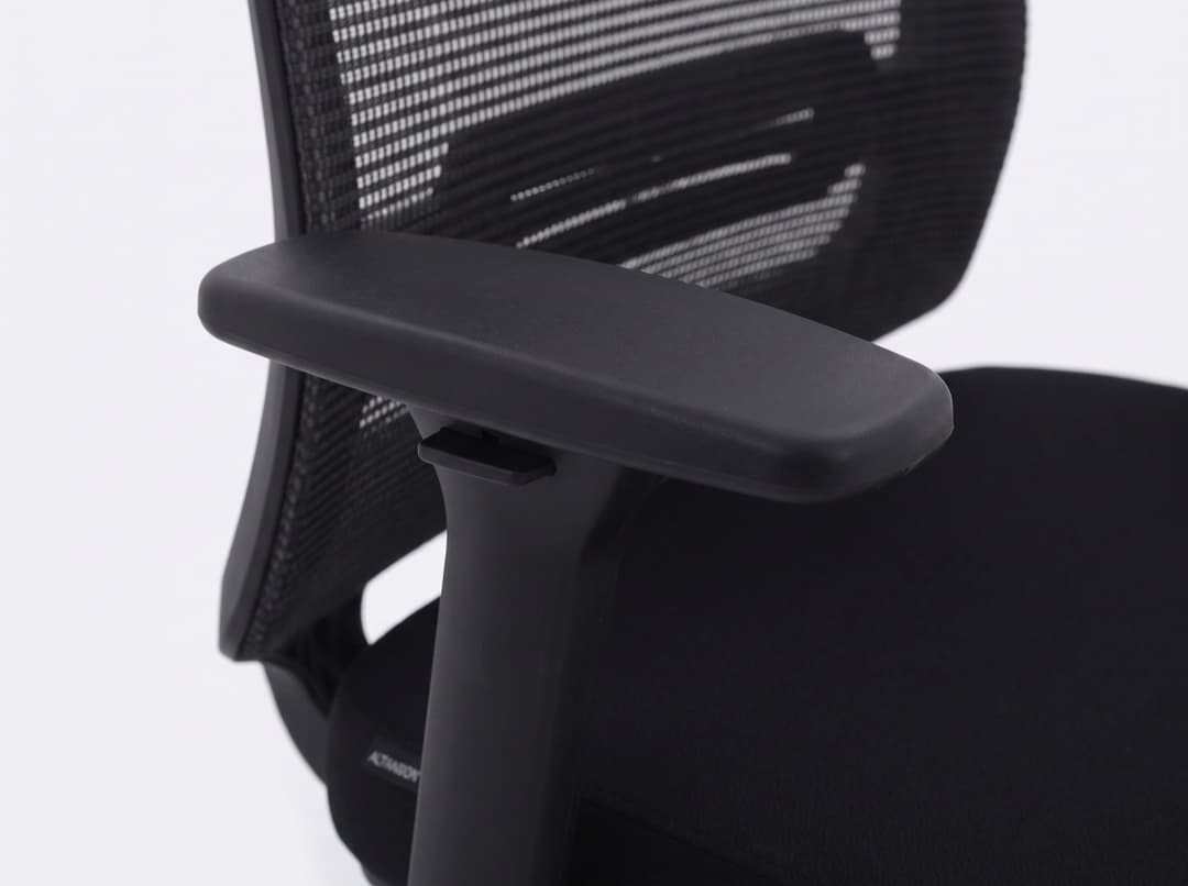 Ergonomische bureaustoel Pure OS2 — Armleggers die meebewegen