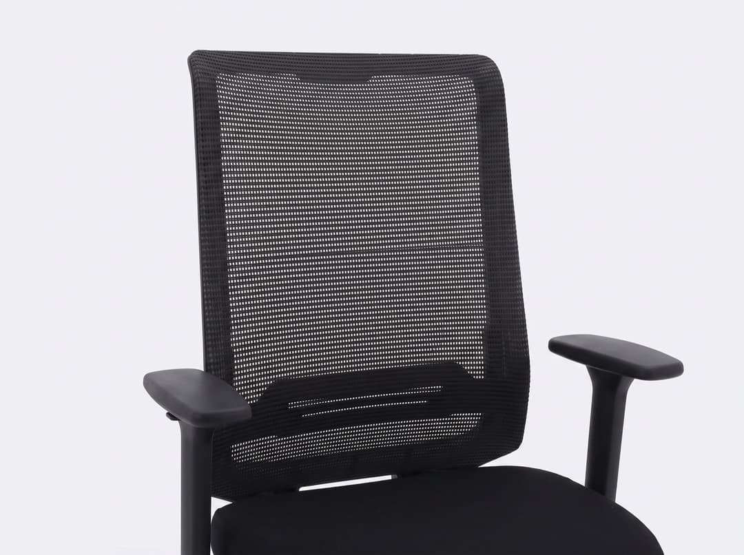 Ergonomische bureaustoel Pure OS2 — De rugleuning