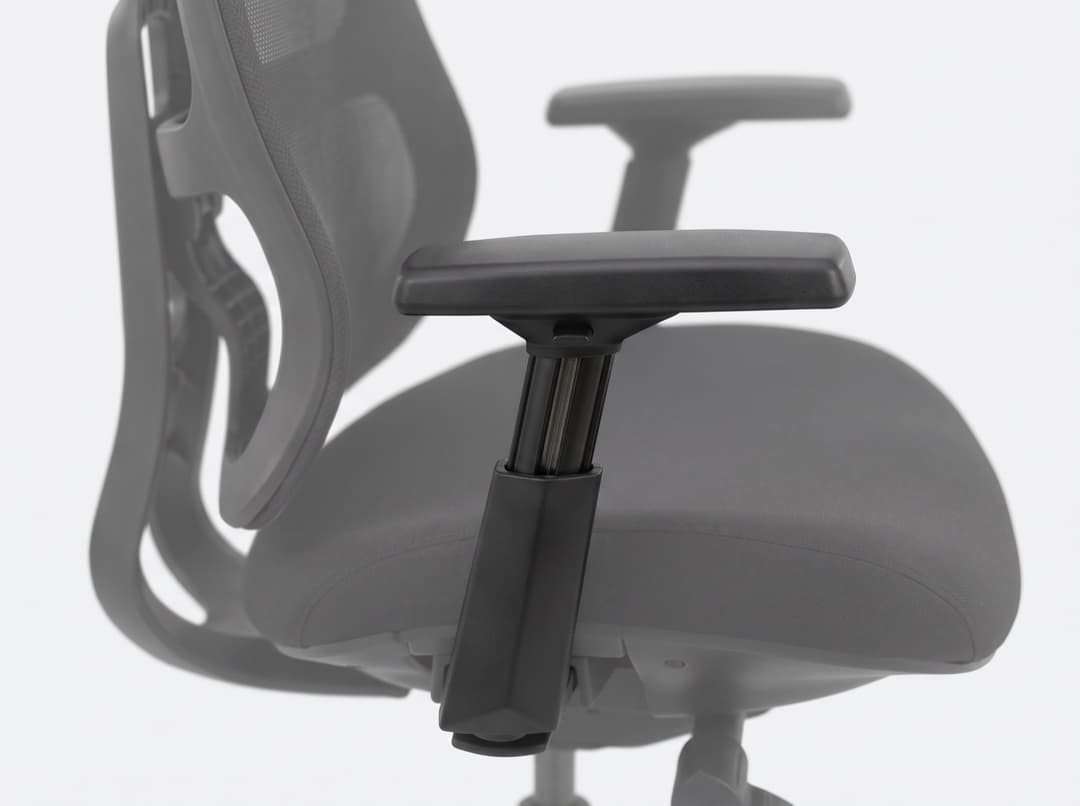 Ergonomische bureaustoel Pure OS3 — Armleggers die meebewegen