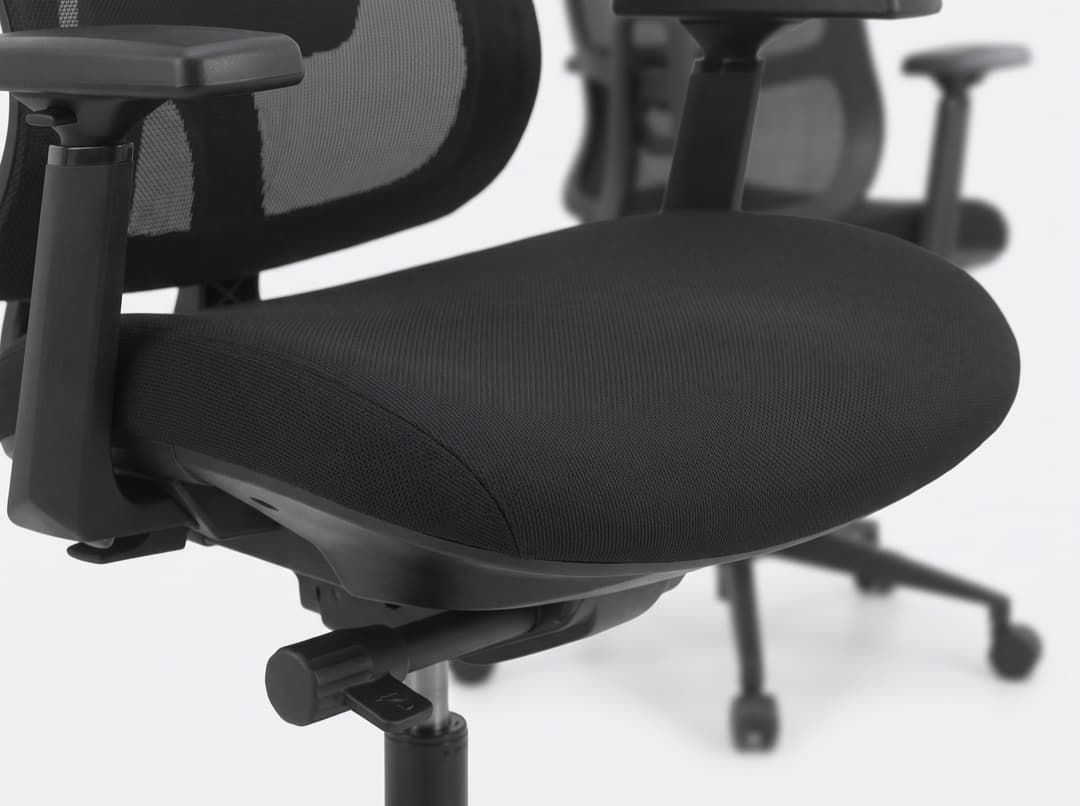 Ergonomische bureaustoel Pure OS3 — De zitting